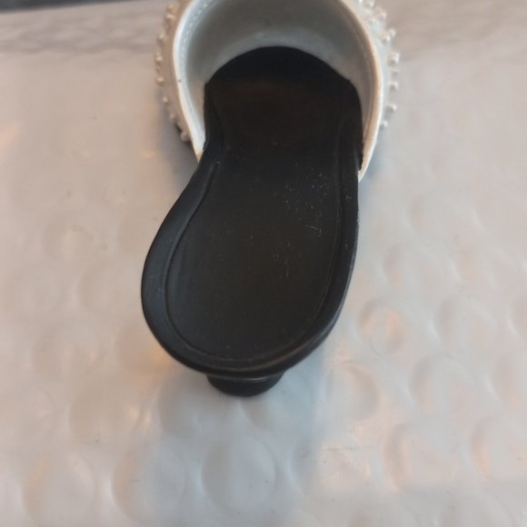 Just The Right Shoe By Raine Pearl Mule Mini Figurine 25010 - Picture 5 of 9